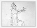 Figure, 1993, pencil on paper, 21x31 cm