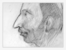 Portrait, 1993, pencil on paper, 21x31 cm