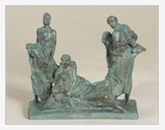 To the Heroic Defenders of Leningrad, 1975, bronze, 18x8x18 cm