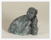 The Musician R. M. Glier, 1960, bronze, 20x12x18 cm, original in plaster