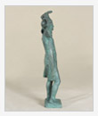 Girl with Garland, 1927, bronze, 15x7x38 cm , original in cast iron