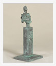 Portrait of the Ballerina G.S. Ulanova, 1981, bronze, 30x26x50 cm, original in plaster