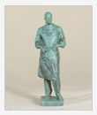 The Surgeon Kuprianov, 1947, bronze, 12x10x34 cm, original in plaster