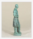 The Surgeon Kuprianov, 1947, bronze, 12x10x34 cm, original in plaster