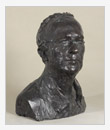 Man's Bust, bronze, cm 43x34x48