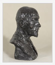 Portrait of the Artist's Father, 1955, bronze, cm 30x30x48, original in plaster