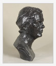 Portrait of the Actress I.A. Scopina, 1964, bronze, 30x24x43 cm, original in plaster