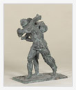 Difficult Roads, 1984, bronze, 12x23x31 cm