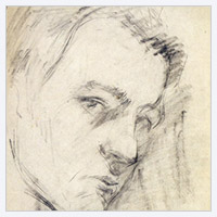 Portrait, 1938, pencil on paper, 22x33 cm